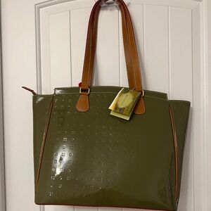 Arcadia genuine leather large tote